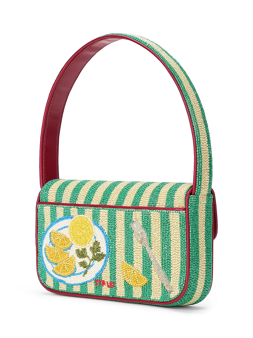 TOMMY BEADED BAG - SUMMER LOBSTER