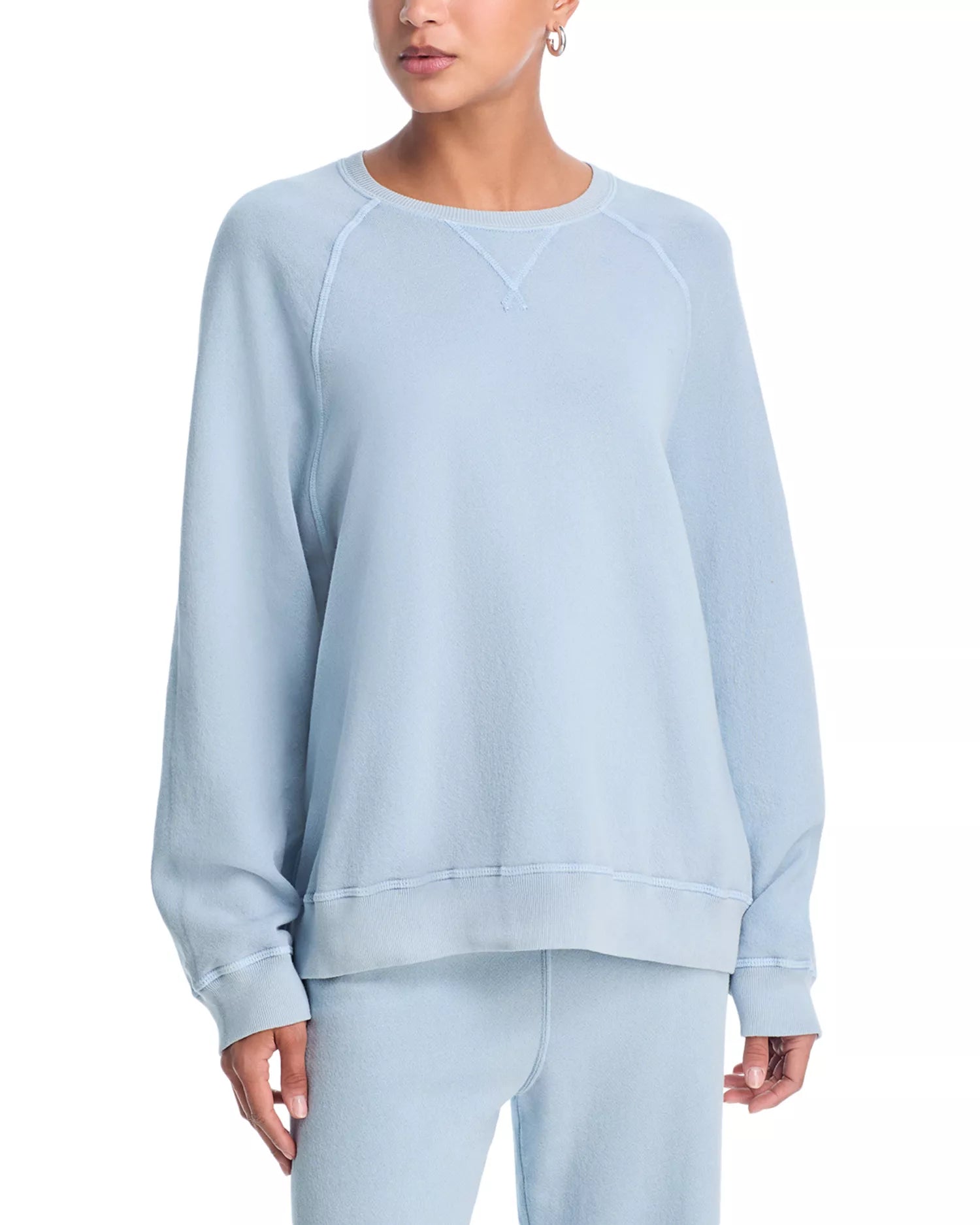 THE COLLEGE SWEATSHIRT - WHISPER BLUE
