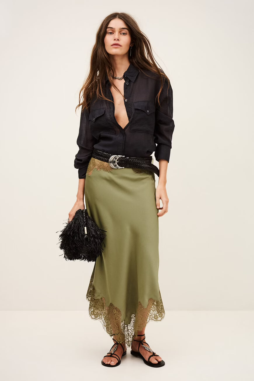 SKIRT CONI - GREEN