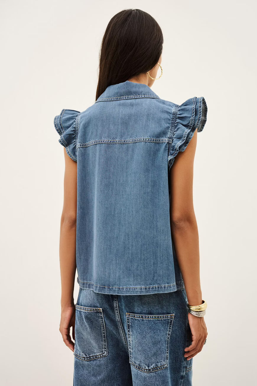 DENIM SHIRT YOYO - BLUE JEAN WASH