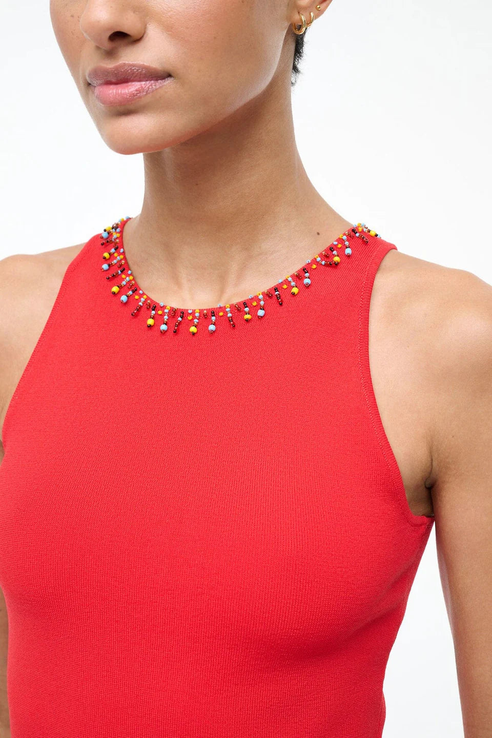 REINA TOP - RED ROSE