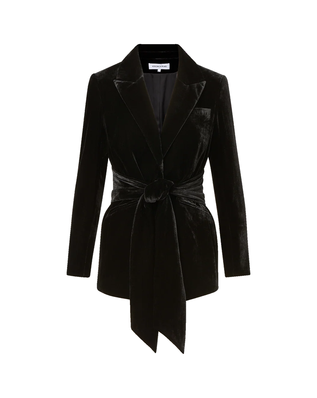 ISSEL VELVET JACKET - BLACK