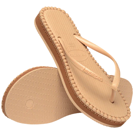 SLIM FLATFORM LOOP - GOLDEN/GOLDEN