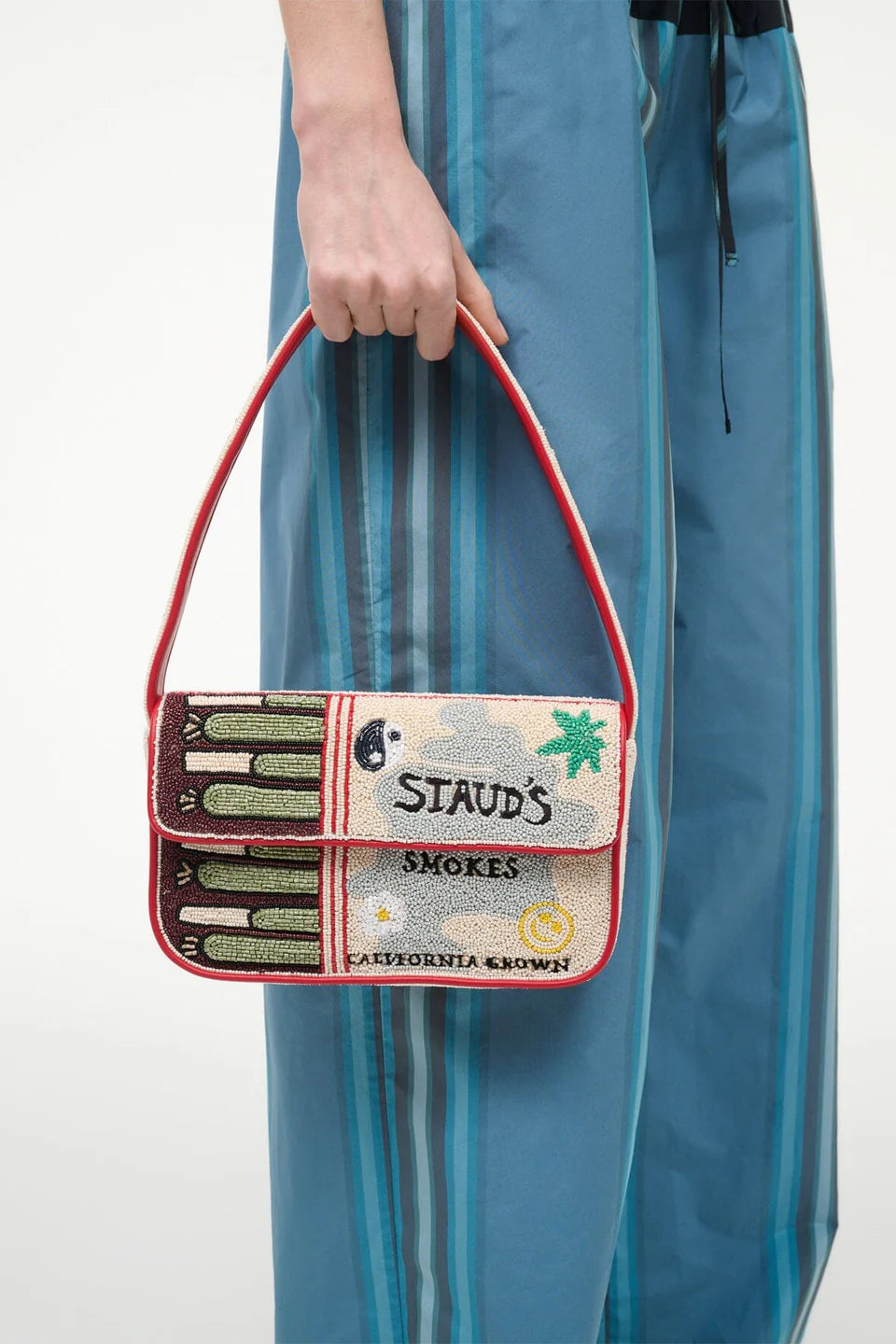 TOMMY BEADED BAG - CALIFORNIA GROWN