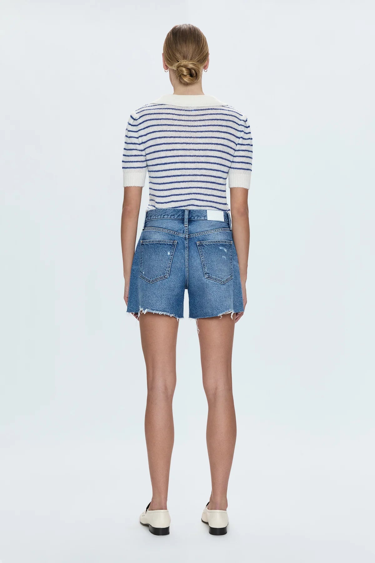ANDIE HIGH RISE VINTAGE CUT OFF SHORT - THESIS DISTRESSED