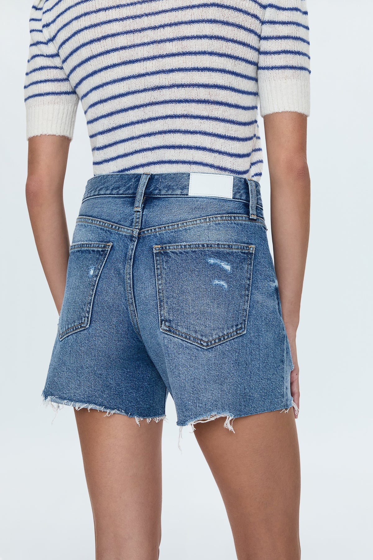 ANDIE HIGH RISE VINTAGE CUT OFF SHORT - THESIS DISTRESSED