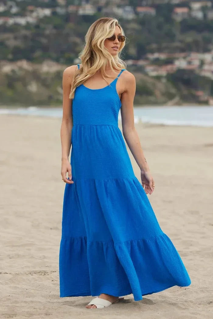 BRIA SLIP MIDI DRESS XS