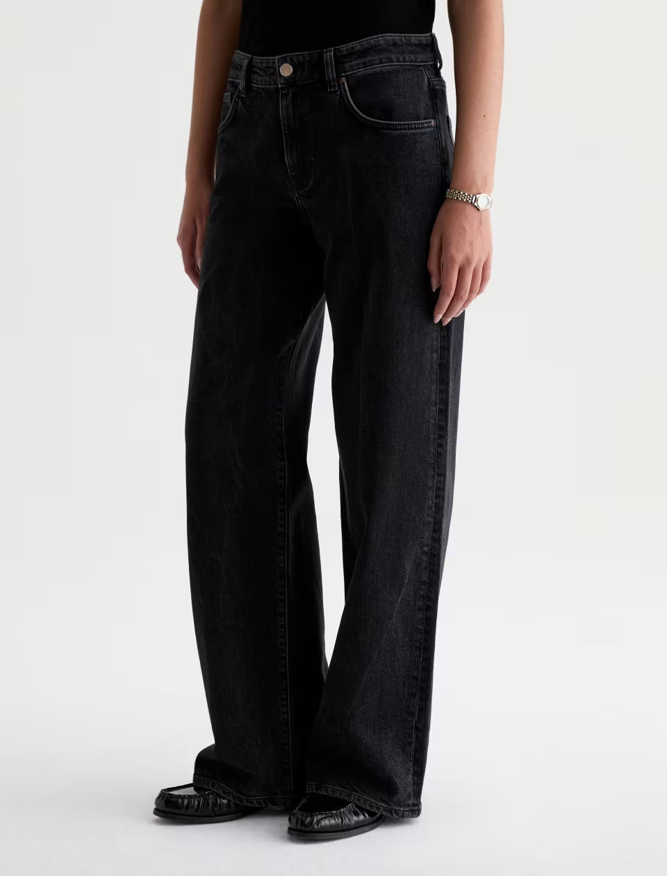 ADRIA JEAN - LOW RISE WIDE LEG - BOSSA NOVA