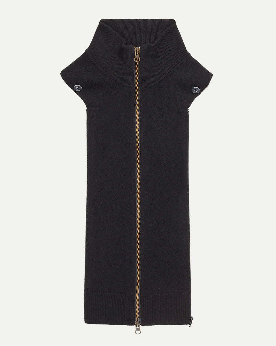 UPTOWN CASHMERE DICKEY - BLACK
