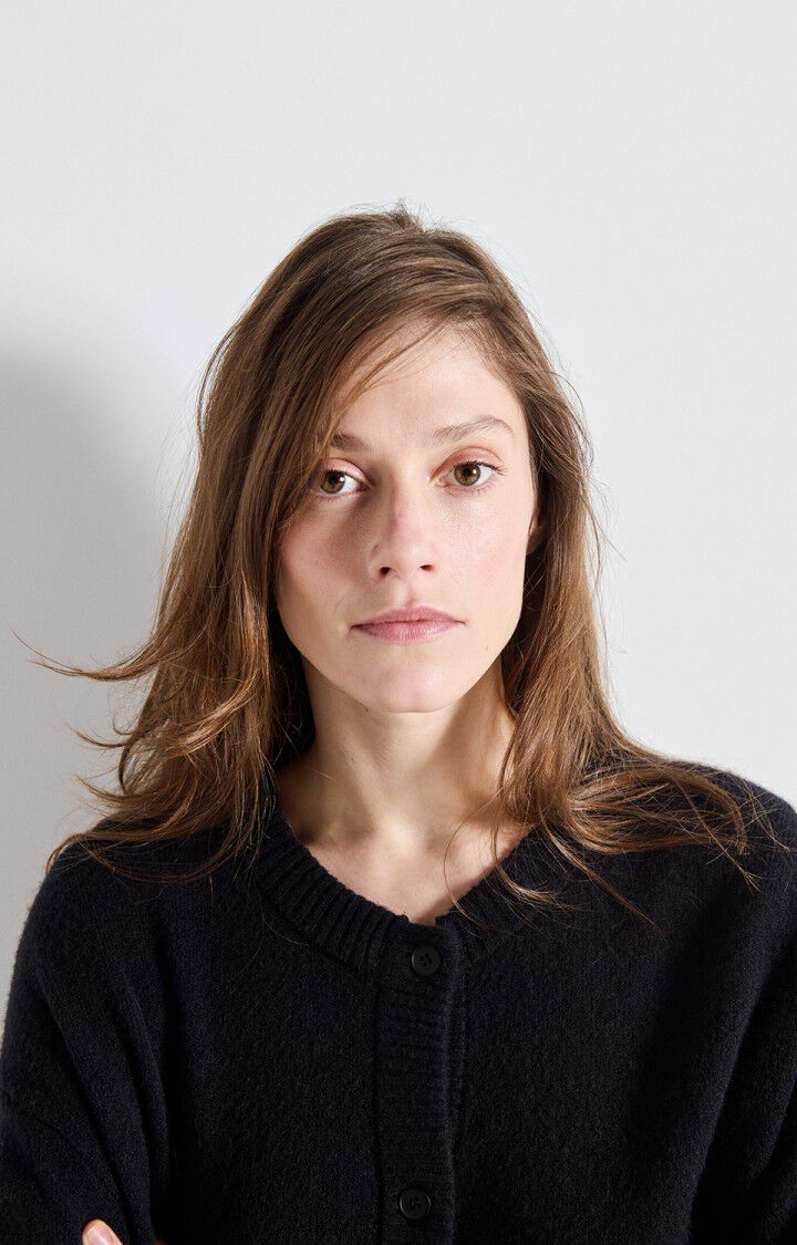 DAMSVILLE CARDIGAN - BLK