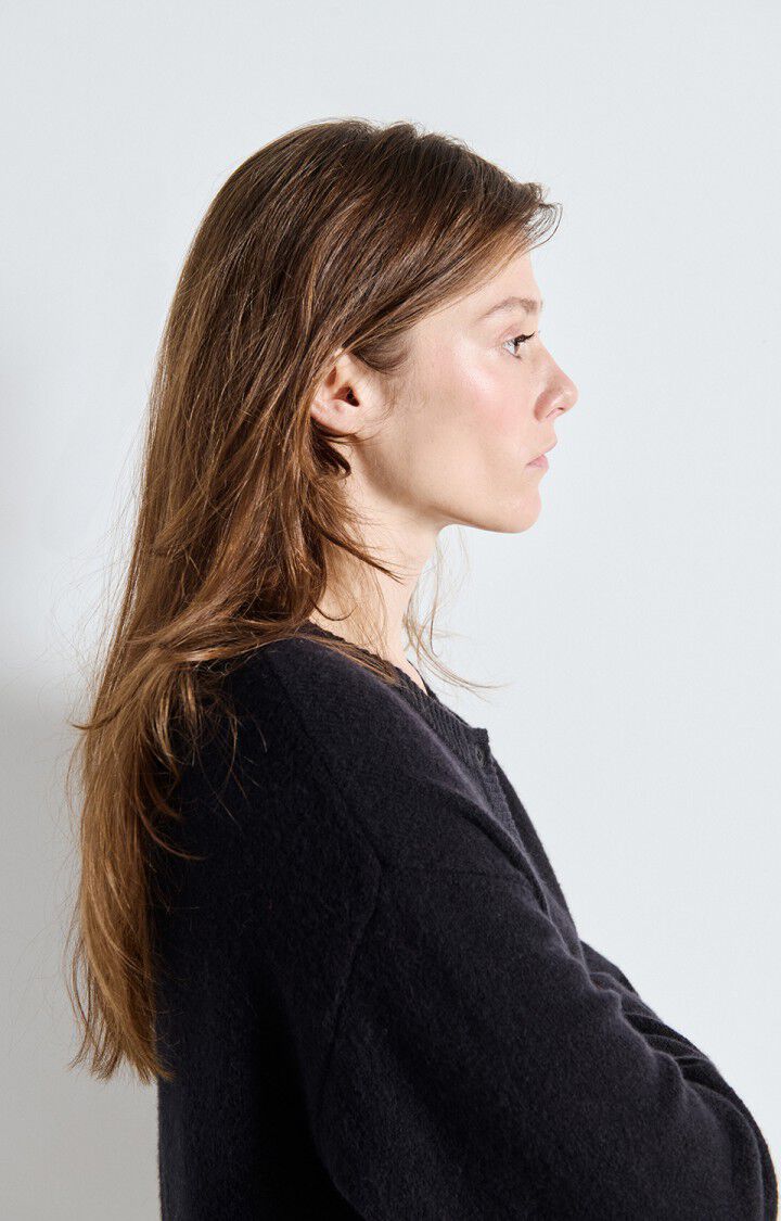 DAMSVILLE CARDIGAN - BLK