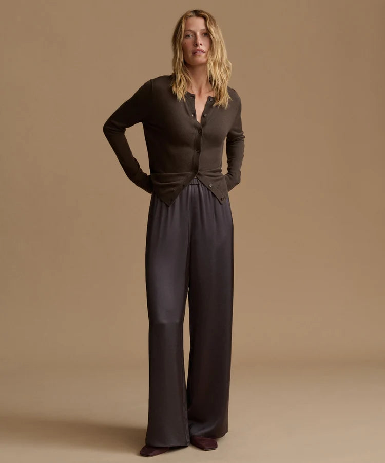 DEMI PANT - DARK BROWN