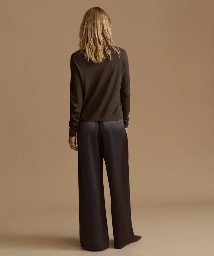 DEMI PANT - DARK BROWN