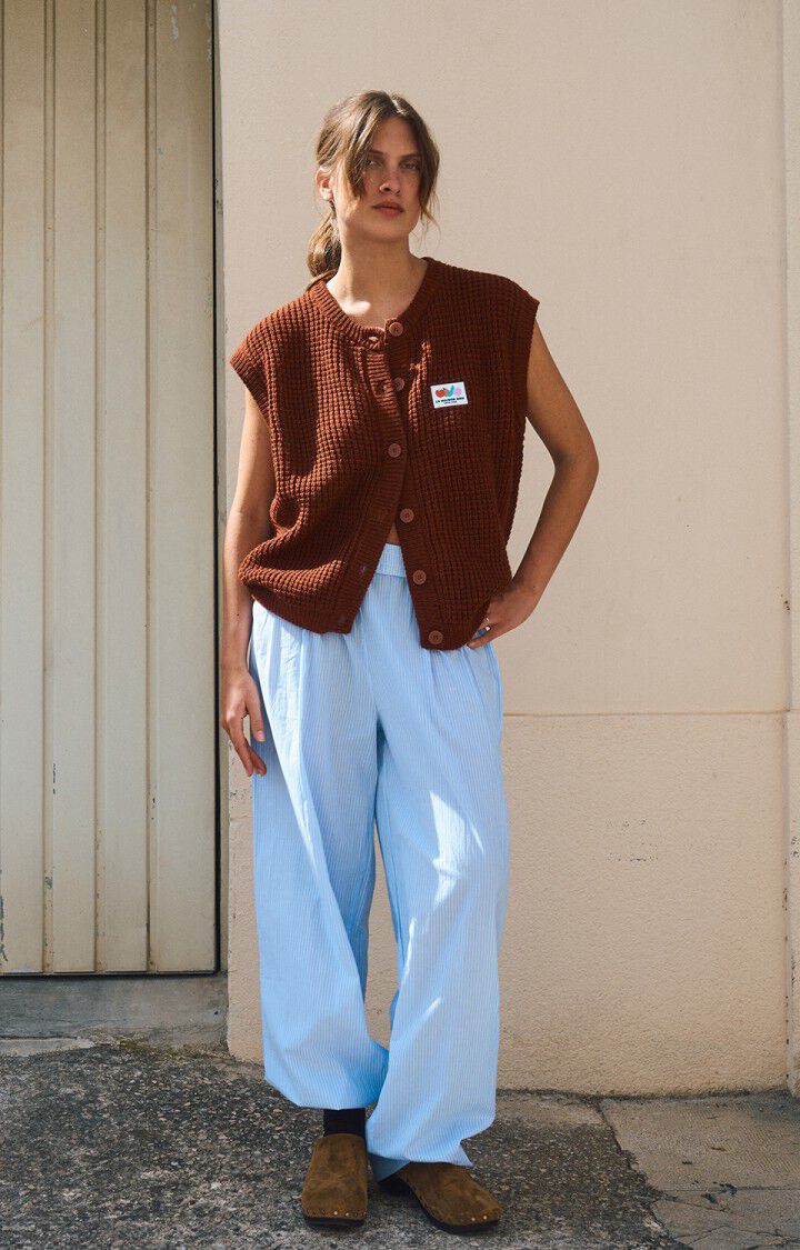 WOMEN'S TROUSERS ELUABIRD - BLUE STRIPE