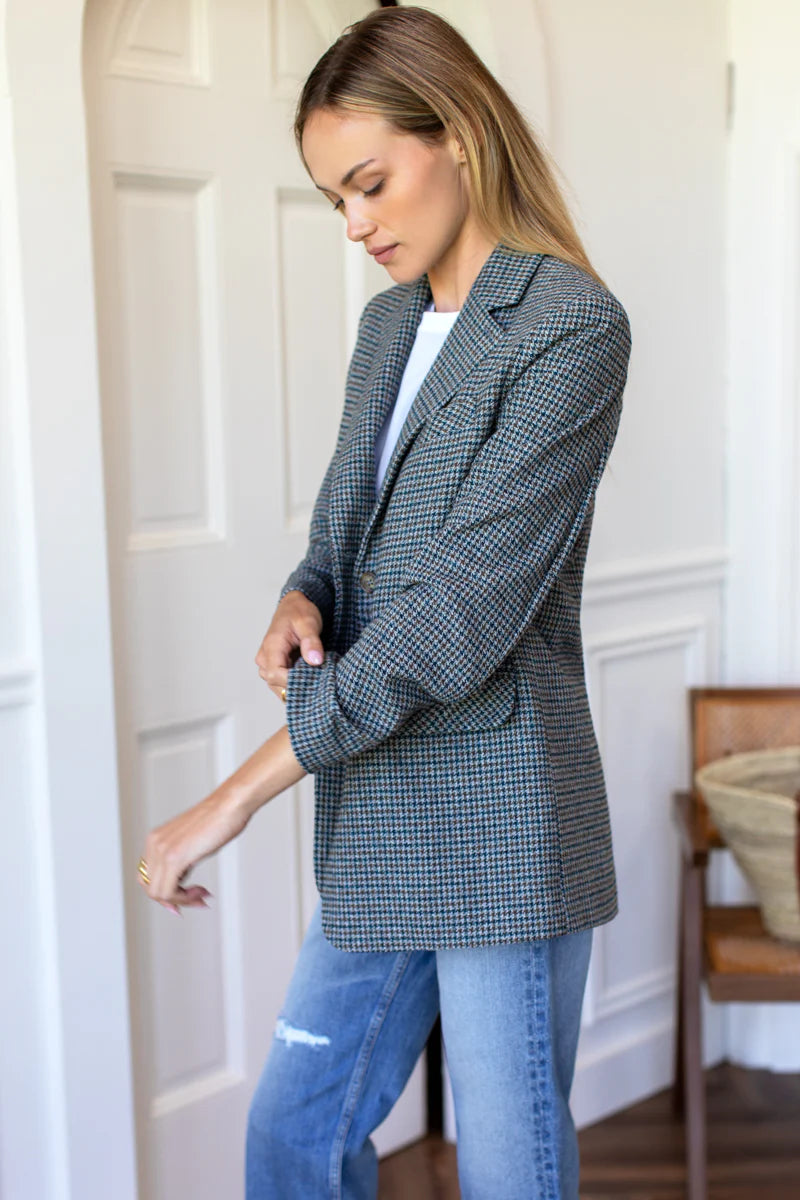 ATELIER BLAZER - GUN CLUB CHECK