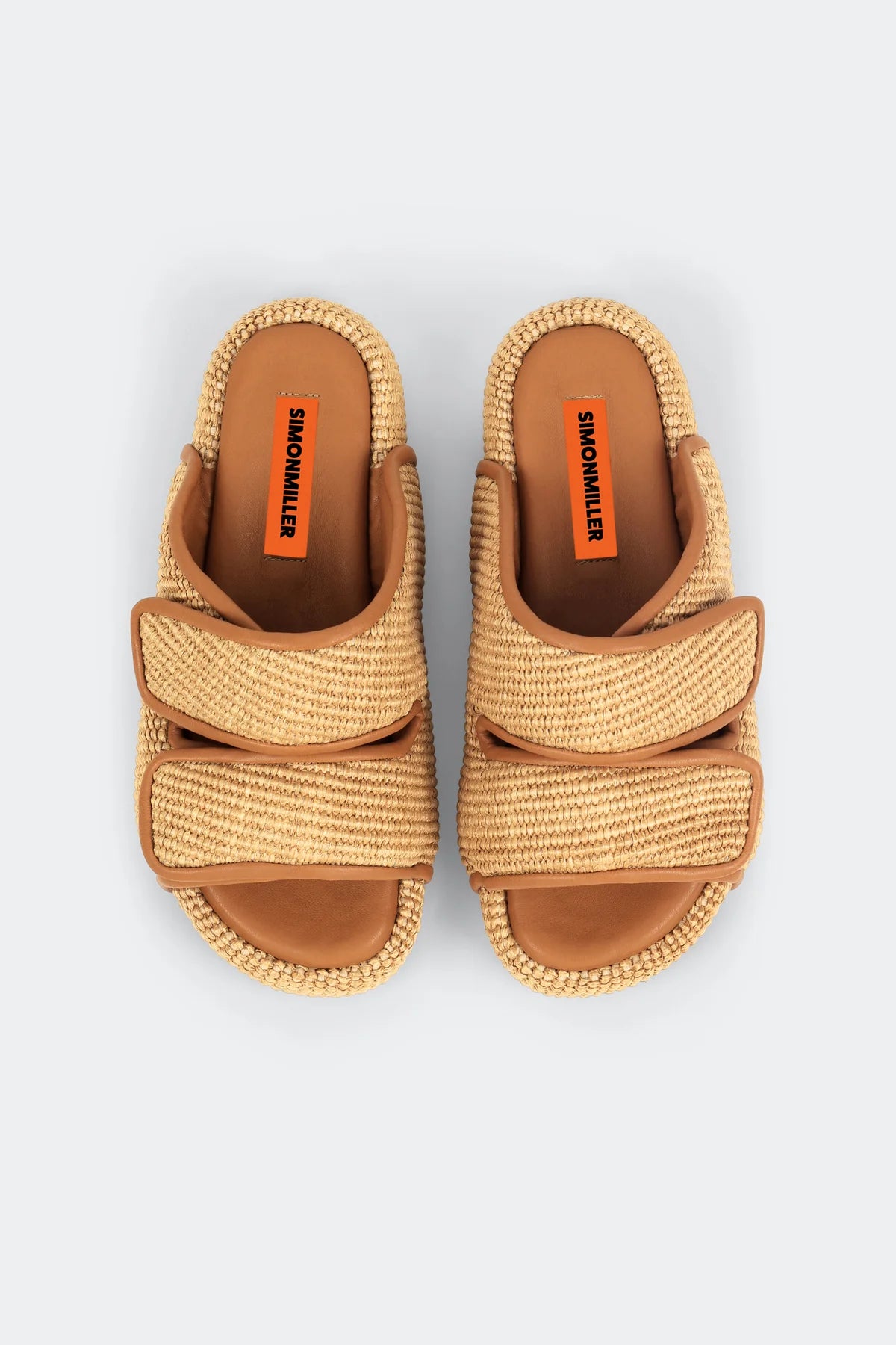 CRO SLIDE IN NATURAL RAFFIA