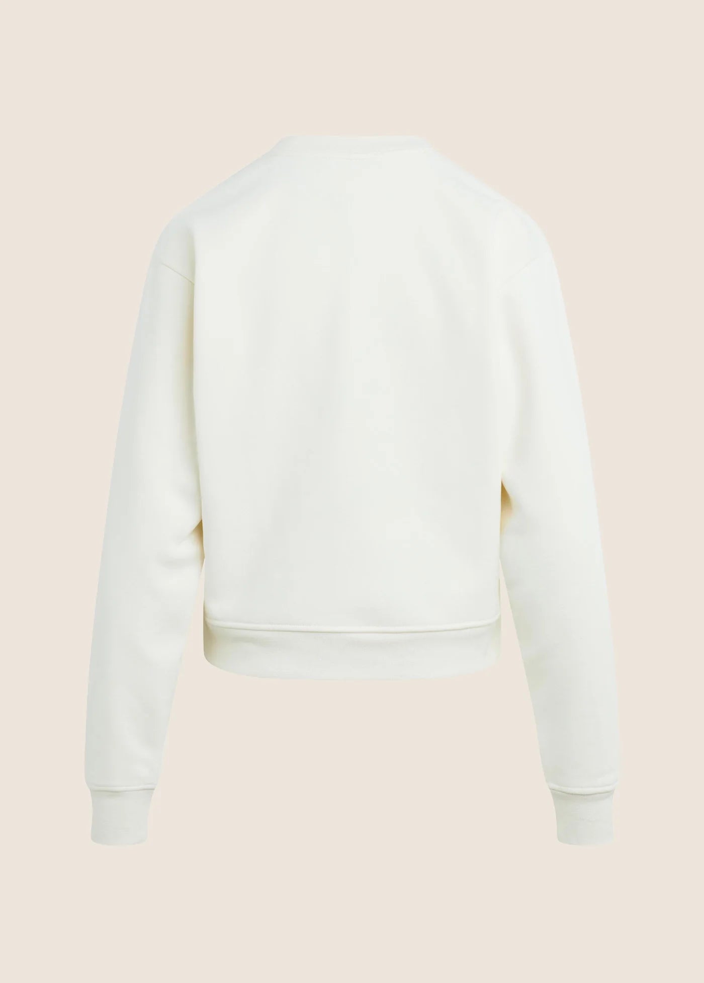 THE COLLEGIATE CLASSIC SWEATSHIRT - GARDENIA/RASPBERRY