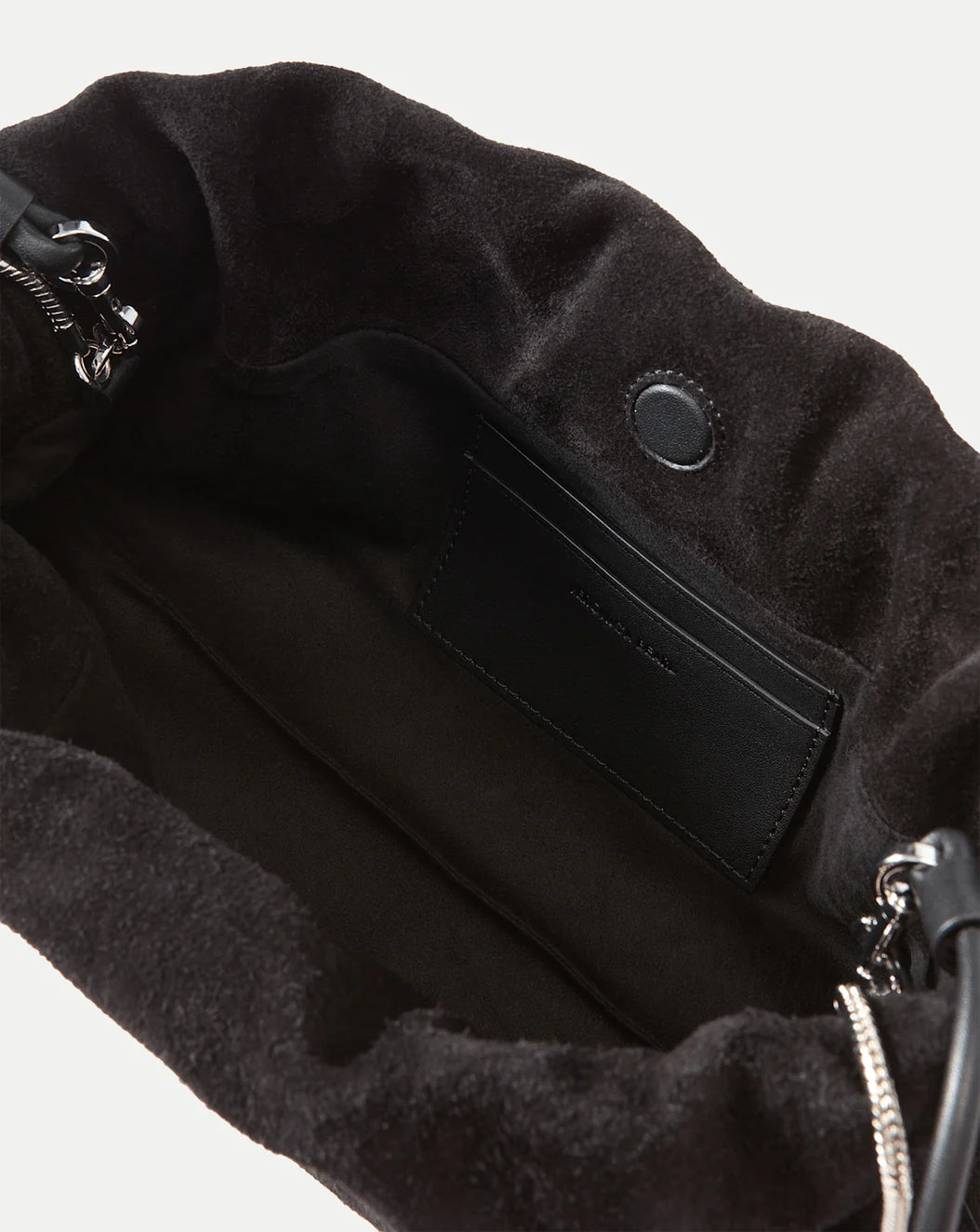 SMALL CRYSTAL VERONICA BEARD STASH BAG - BLACK