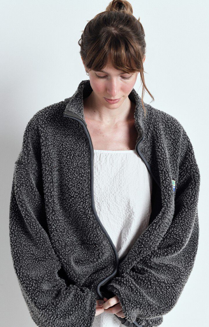 HOKTOWN JACKET - MELANGE CHARCOAL