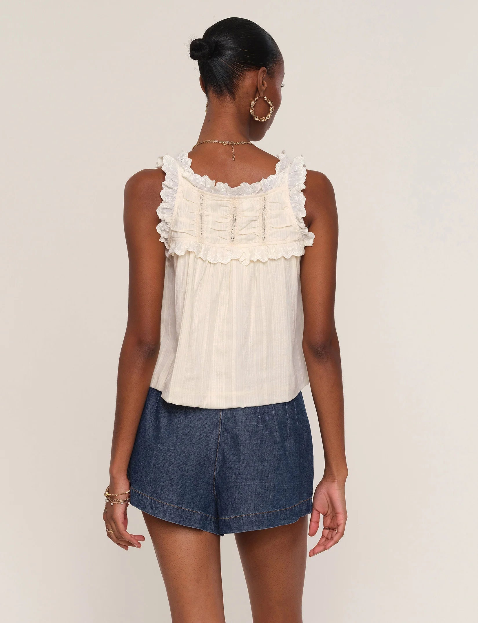 HARA TOP - ECRU