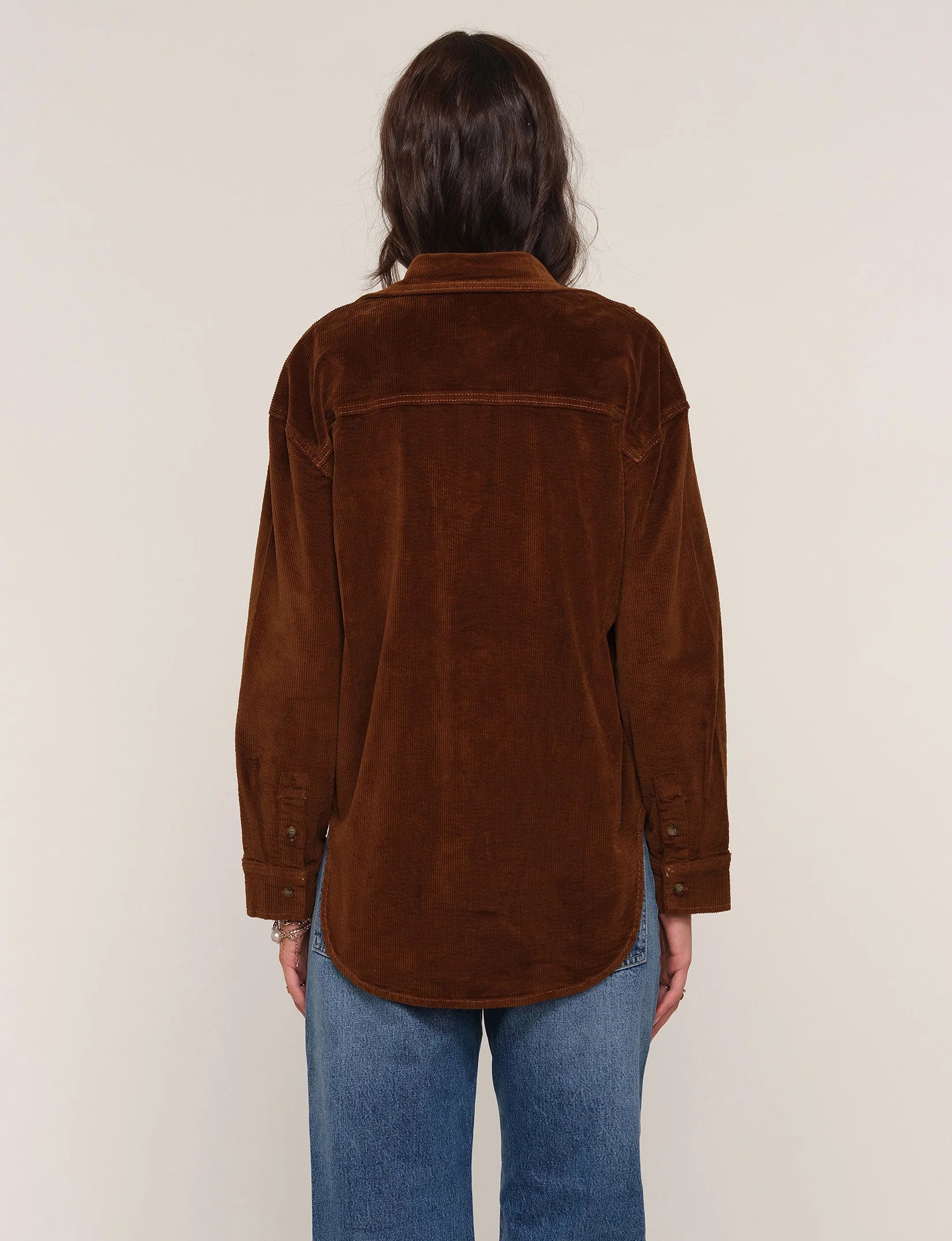 TILLY SHIRT - SADDLE