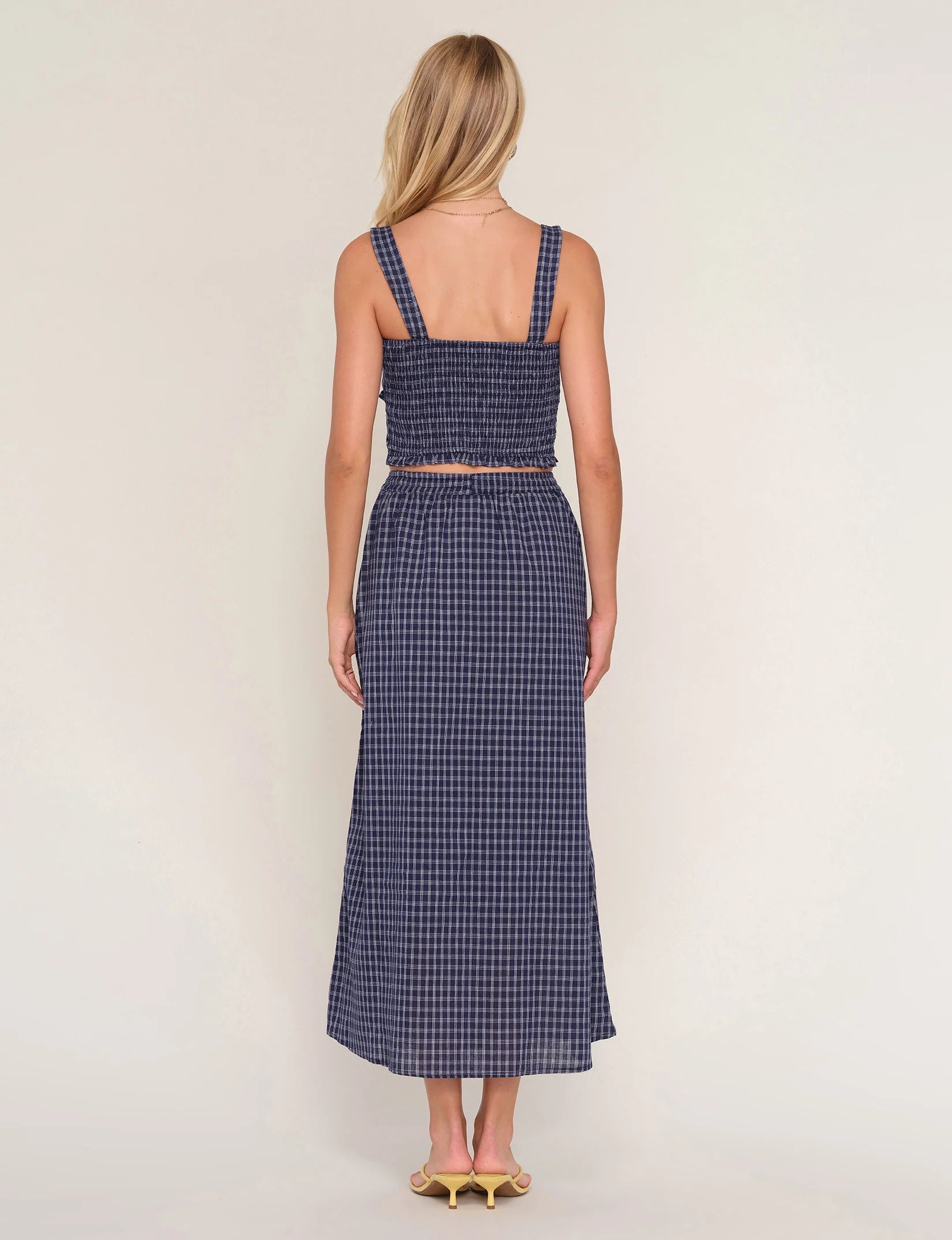 SHAWN SKIRT - INDIGO