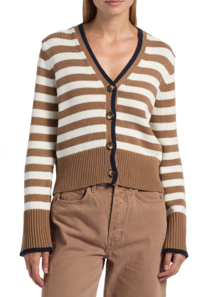MONAE CARDIGAN - DARK ACORN DOVE