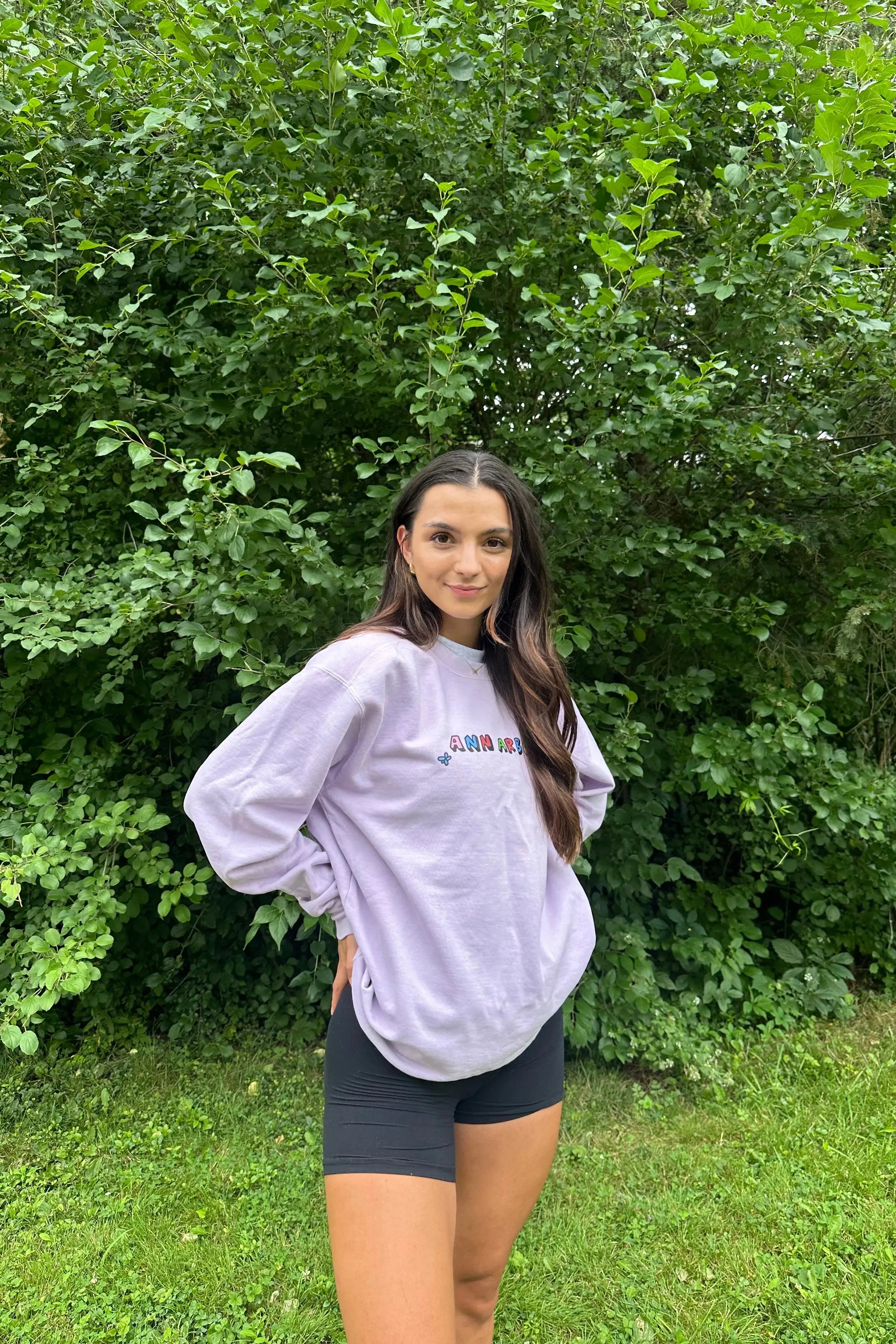 ARBOR FLOWERS CREWNECK