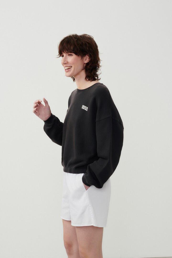 WOMEN'S SWEATSHIRT IZUBIRD - VINTAGE LICORICE