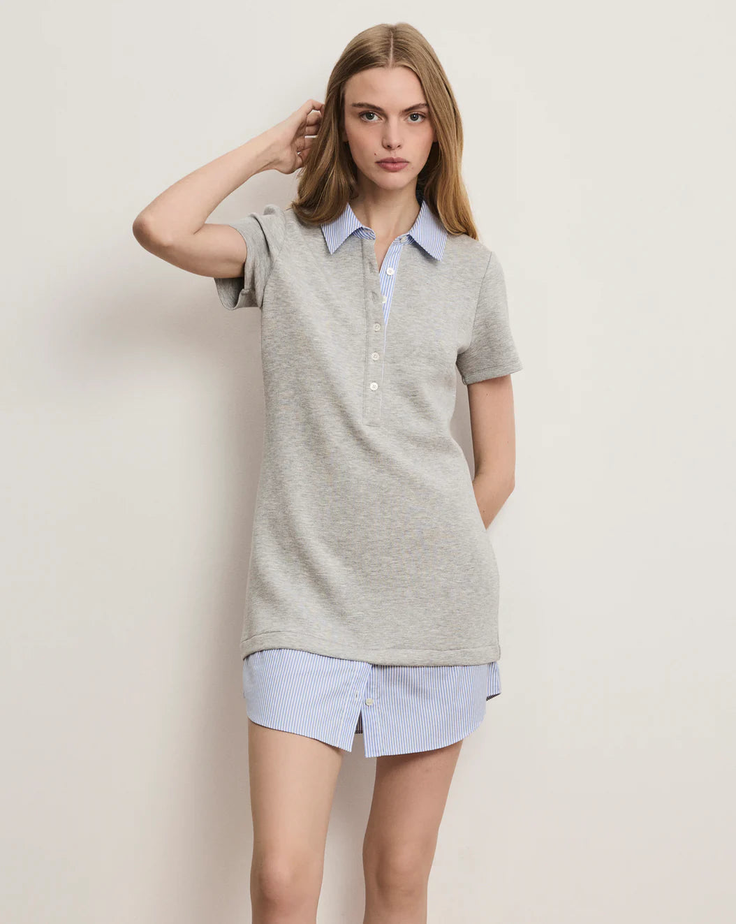 KENWOOD MIXED MEDIA DRESS