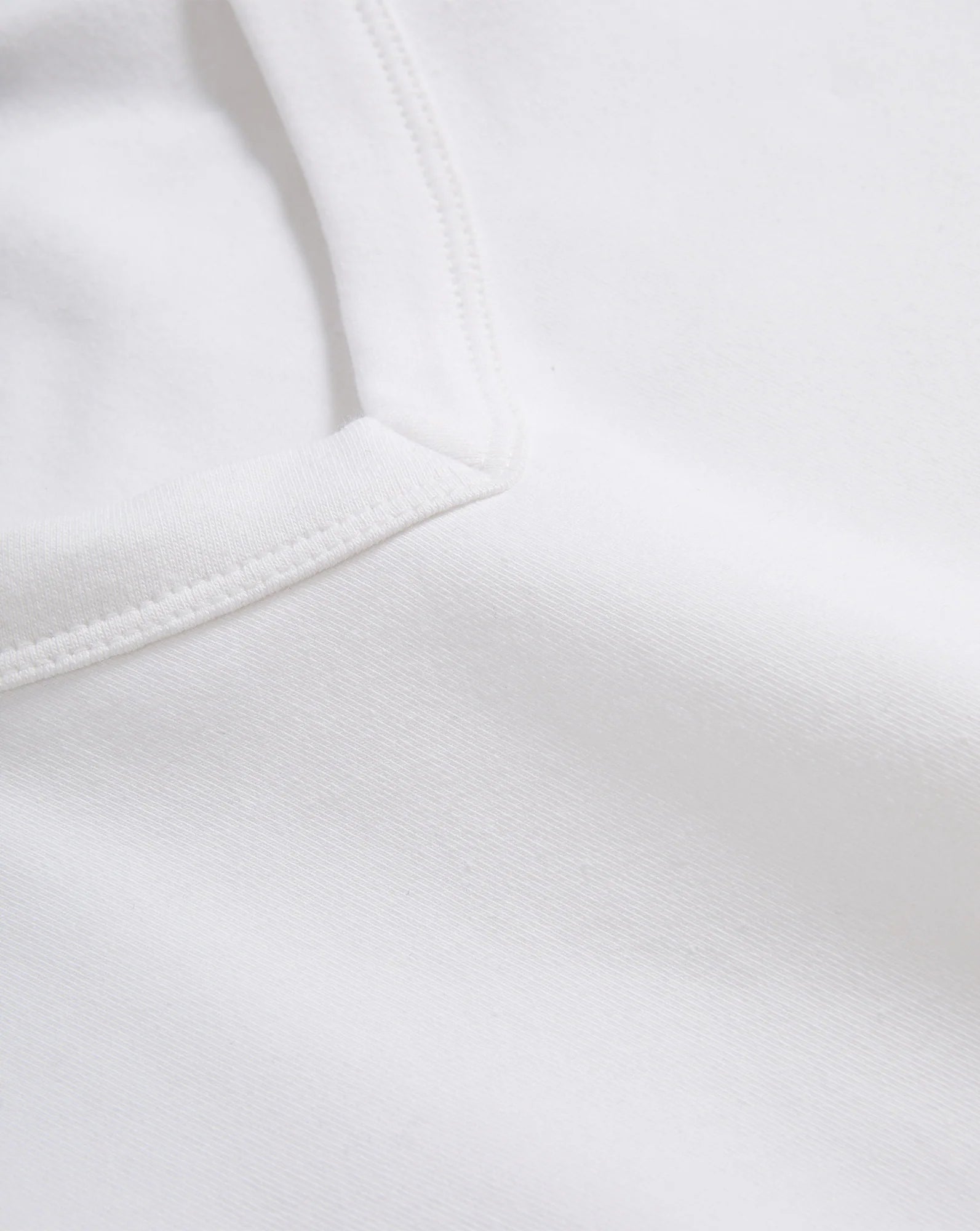 DEVIN V-NECK TEE SHIRT - WHITE