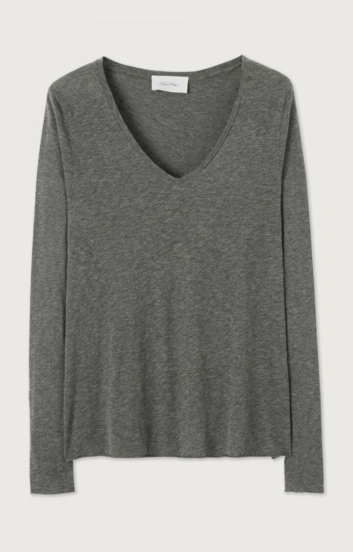 WOMEN'S T-SHIRT JACKSONVILLE - MELANGE CHARCOAL