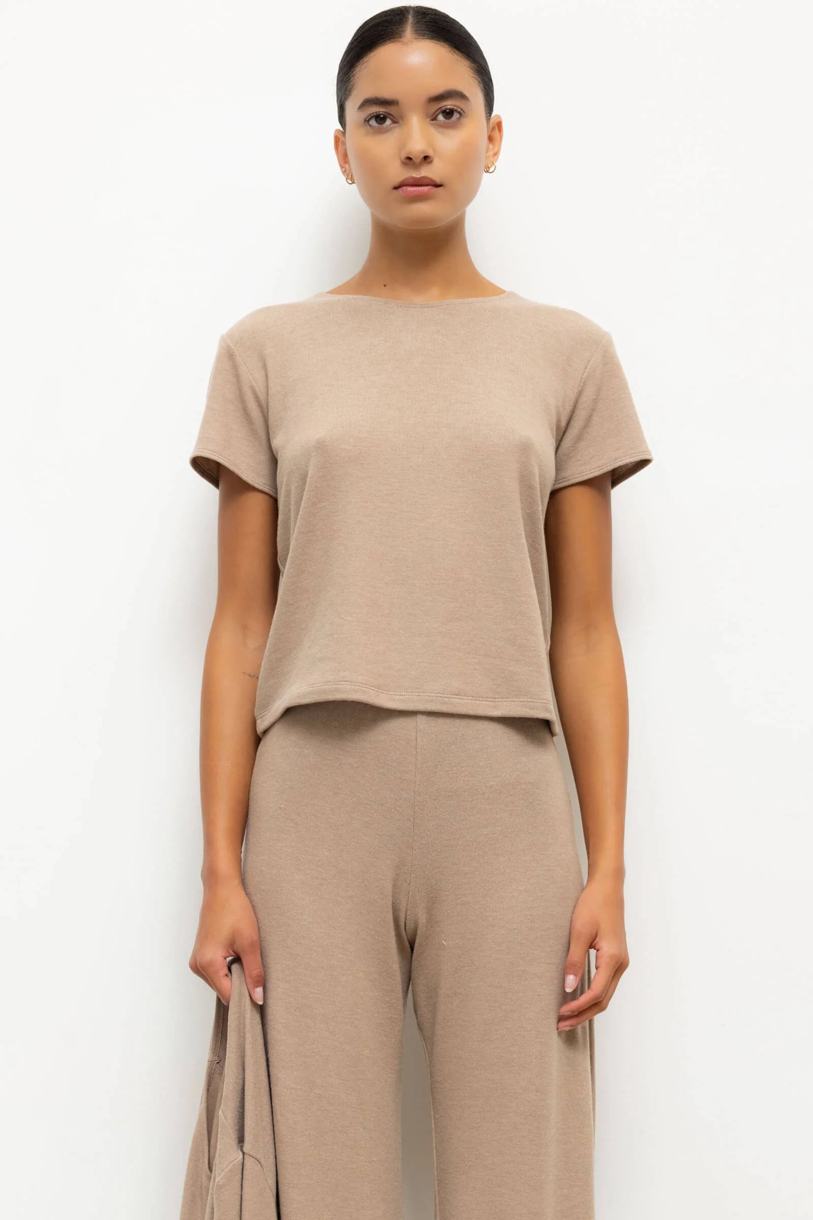 LAUREN MARGO TEE - SABLE