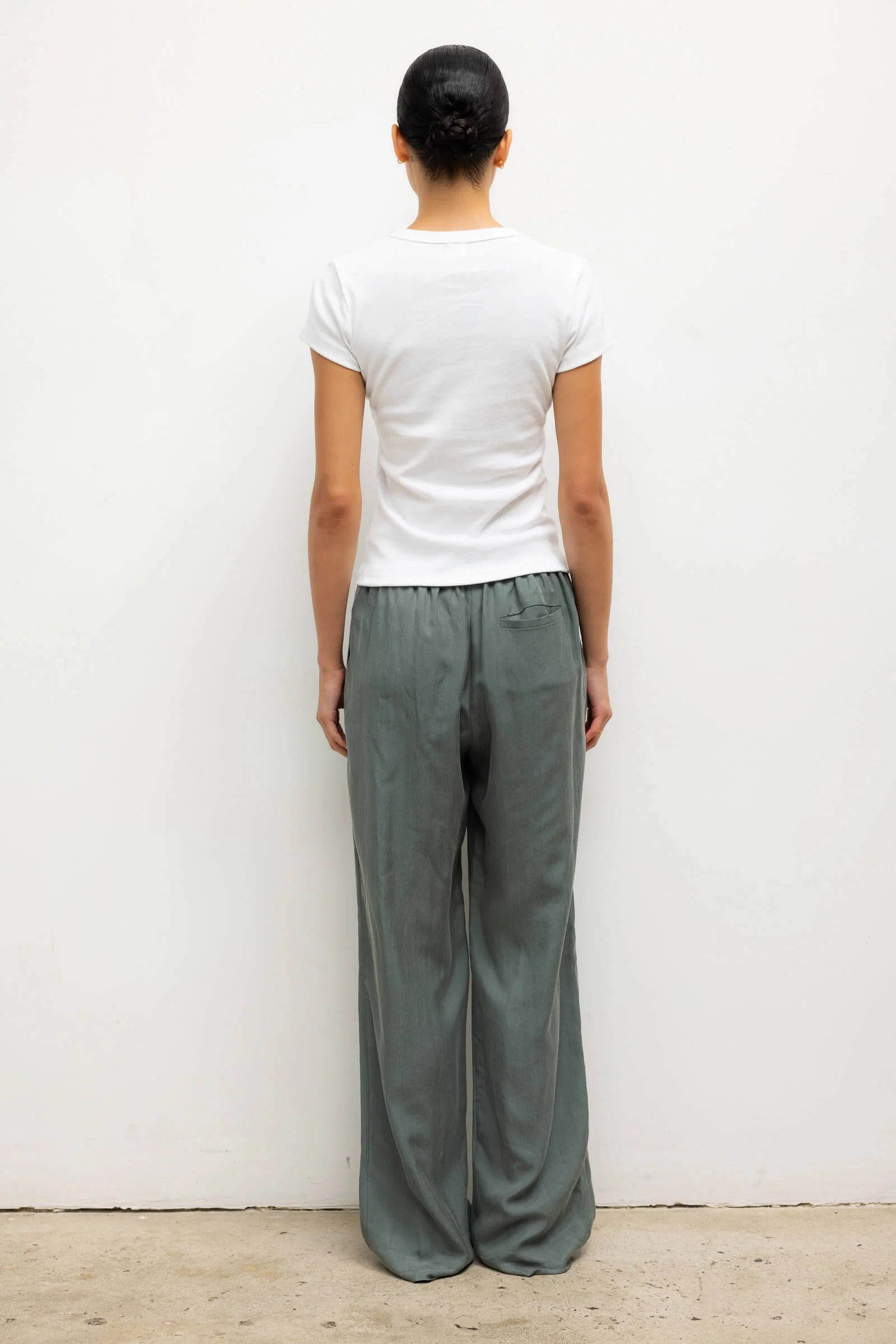 NANDO SLIM FIT TEE - WHITE