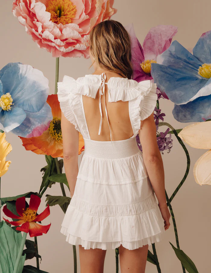 MARIBEL DRESS - WHITE