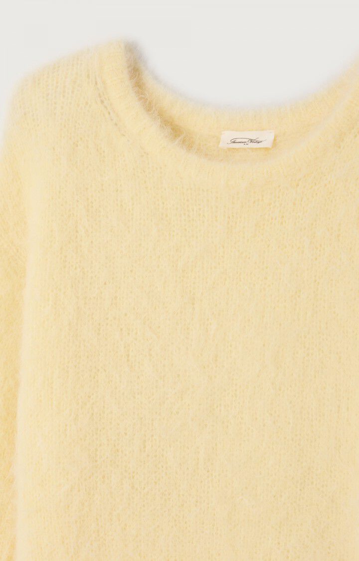 WOMEN'S CREWNECK NIBY - MELANGE LEMONADE