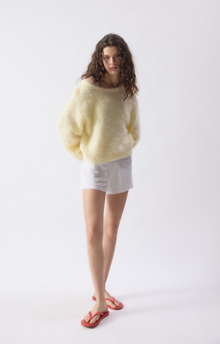 WOMEN'S CREWNECK NIBY - MELANGE LEMONADE