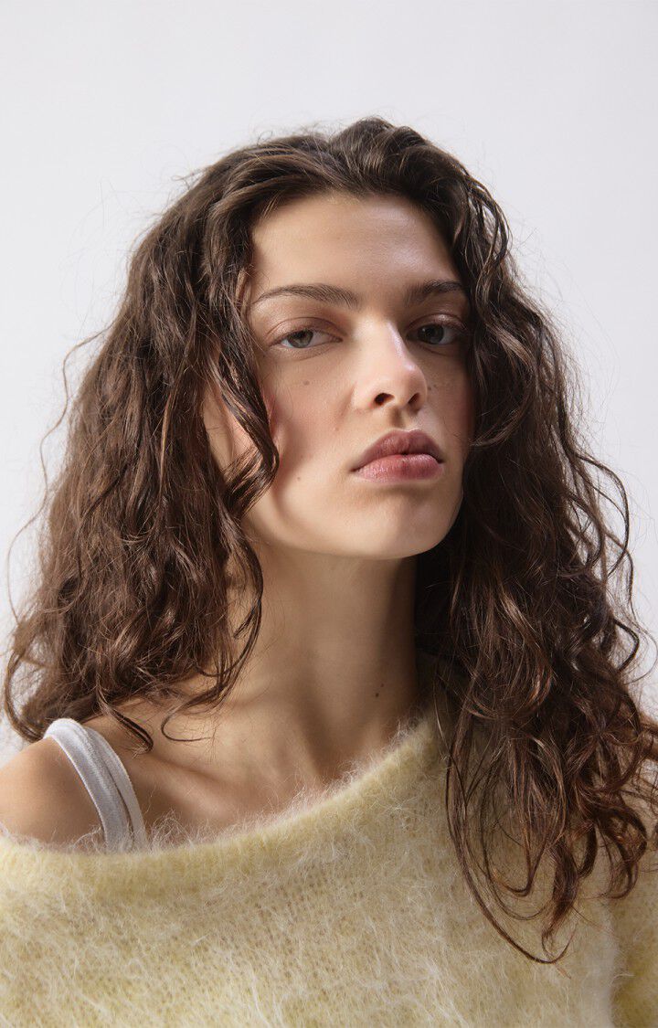 WOMEN'S CREWNECK NIBY - MELANGE LEMONADE