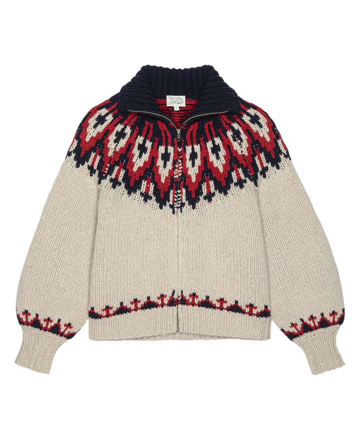 THE NORDIC SWEATER - GLACIER FAIR ISLE