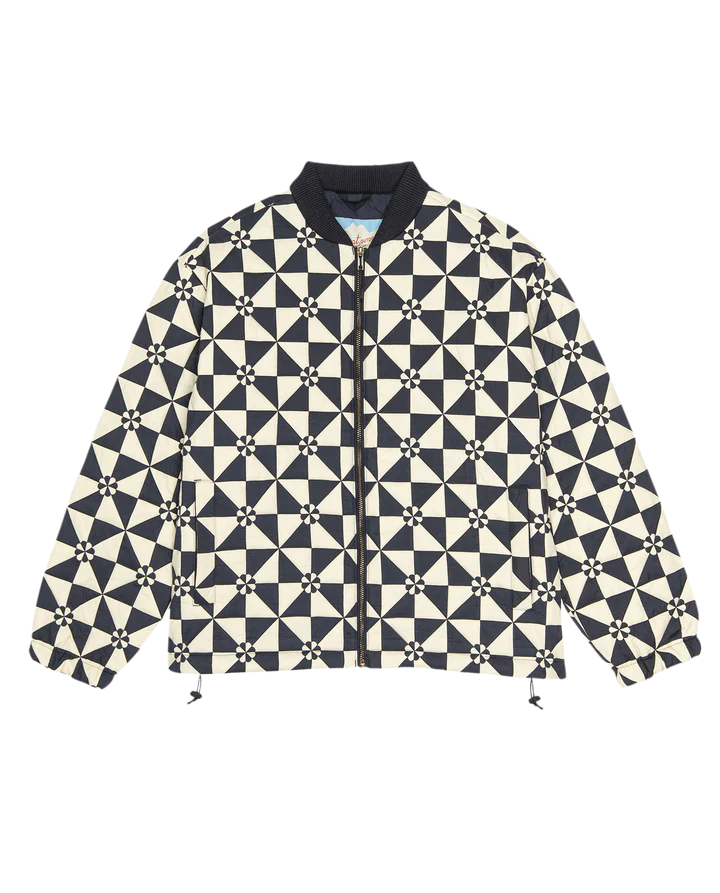 THE ALPS PUFFER JACKET - QUILTED VINTAGE NAVY