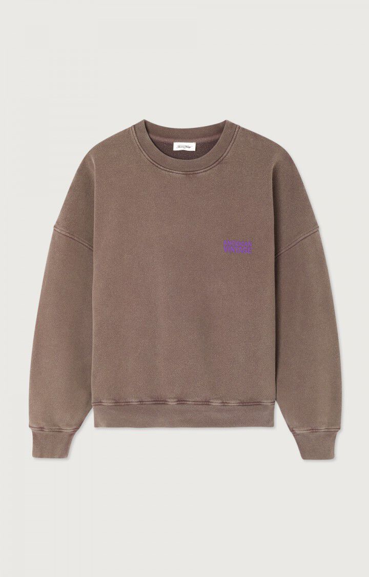 WOMEN'S SWEATSHIRT PLIZZY - VINTAGE CHESTNUT