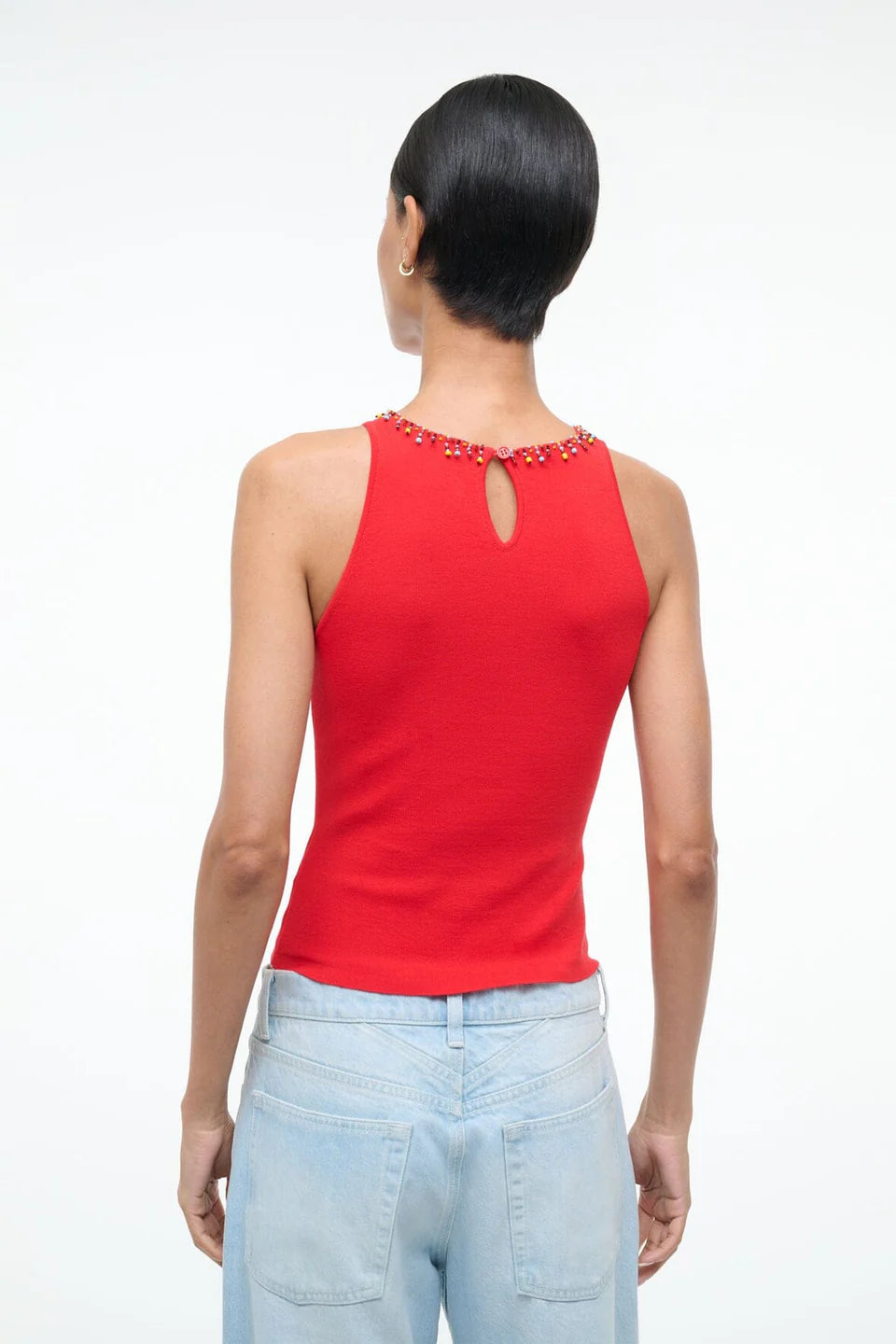 REINA TOP - RED ROSE
