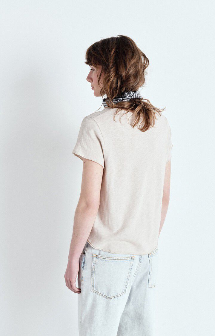 WOMEN'S T-SHIRT SONOMA - V NECK - VINTAGE MASTIC
