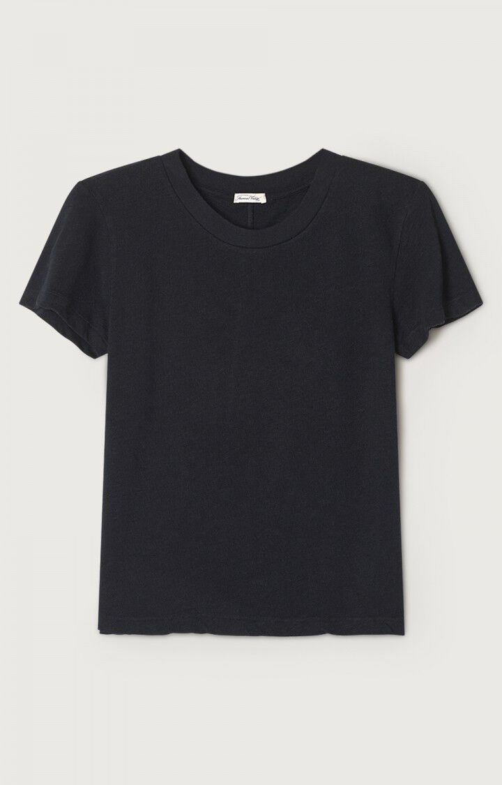 WOMEN'S T-SHIRT SONOMA - CREW NECK - BLACK