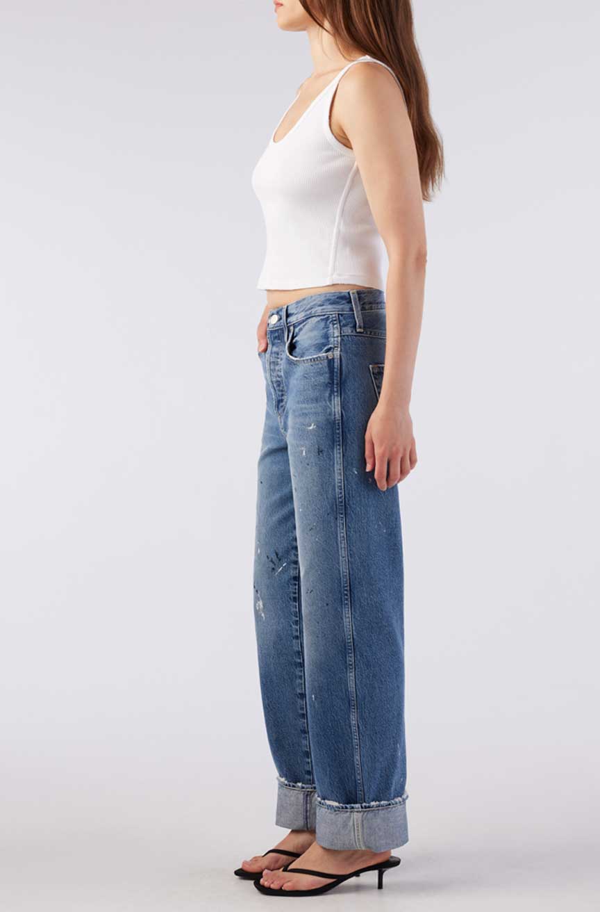 SONIA SHATTER CUFFED JEAN