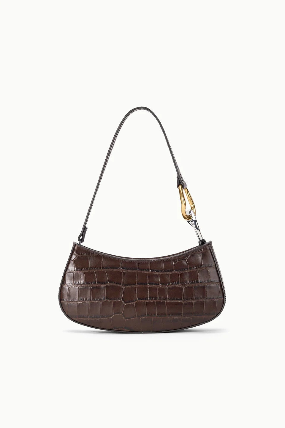 OLLIE BAG - ESPRESSO CROCO