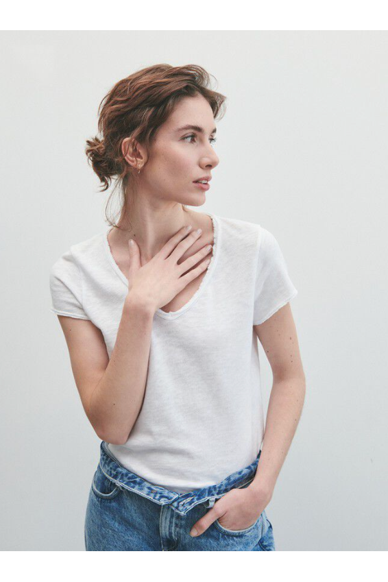 WOMEN'S T-SHIRT SONOMA - WHITE