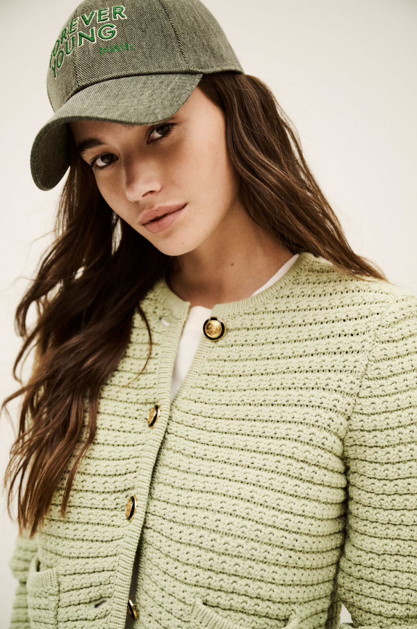 GASPARD - LONG SLEEVE SWEATER - PISTACHIO GREEN