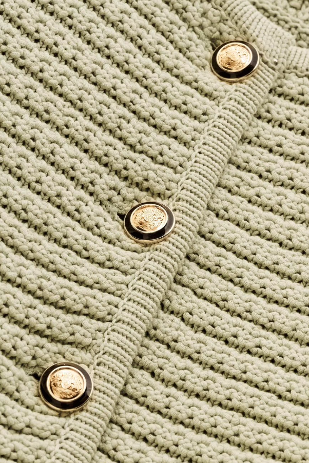 GASPARD - LONG SLEEVE SWEATER - PISTACHIO GREEN