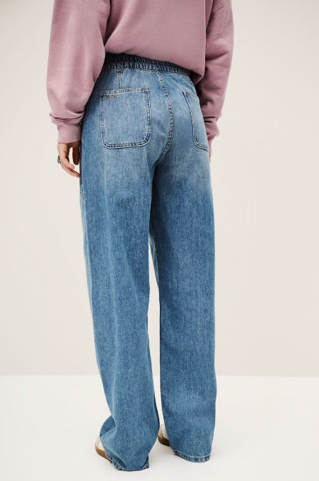 MIMA - ELASTIC WAIST JEANS